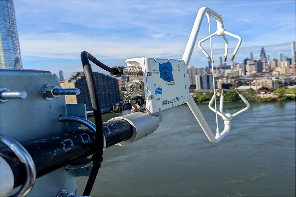 Environmental monitoring station