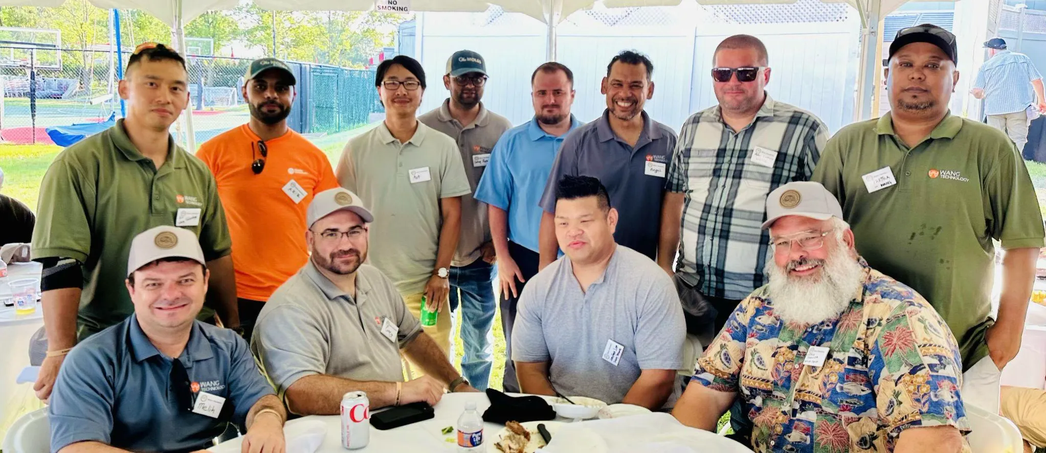 Wang at the Moles Clambake