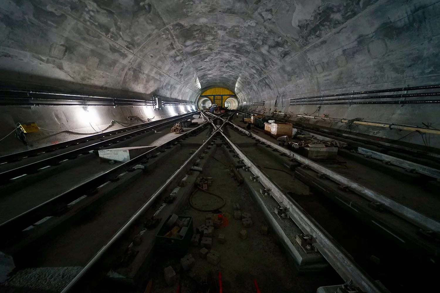 Central Subway station box excavation in downtown San Francisco